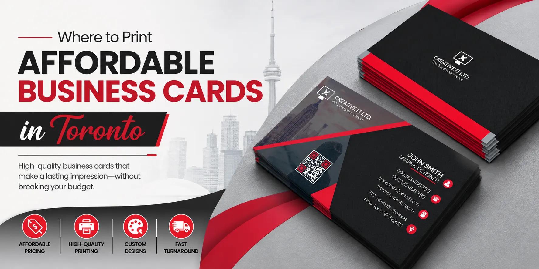 Where to Print Affordable Business Cards in Toronto